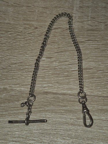 Antique watch chain silver - antique,