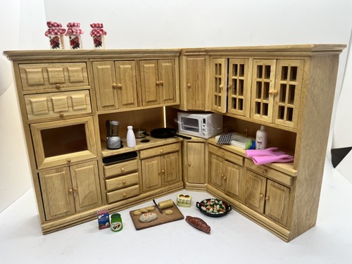 Dolls house pine fitted