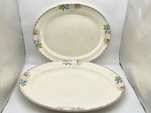 Vintage pair oval serving - vintage,