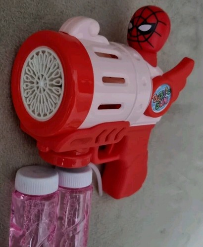 Spiderman kids bubble gun - spiderman,