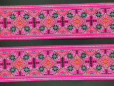 Quality Pink Black Aztec