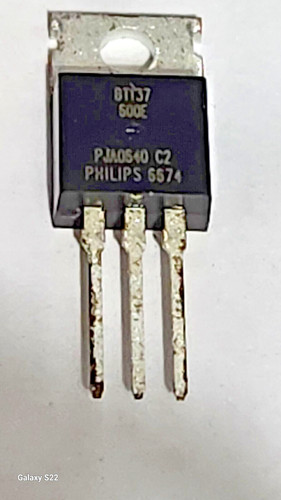 Philips triac bt137 600e - philips,