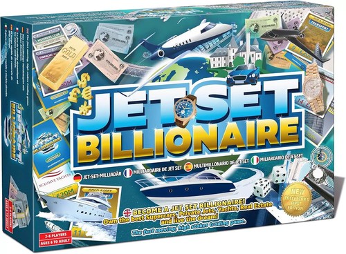 Jet set billionaire - board, game