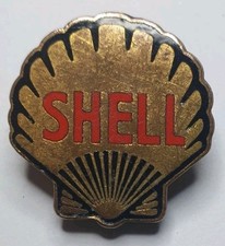 Vintage Shell Badge. Vintage