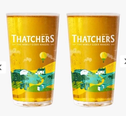 New set two thatchers cider - set, of