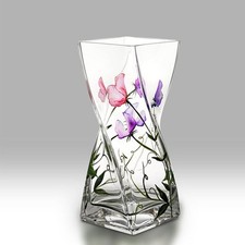 Nobile Glassware Sweet Pea 25cm Twist Vase l 3101-25