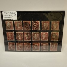 GB QV 18 x PENNY REDS WITH