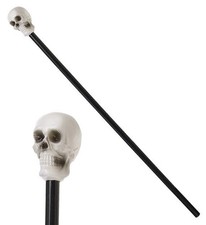Halloween Skull Cane 80cm
