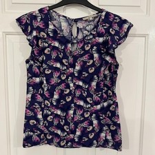Billie & Blossom Floral Print Top - Size 12