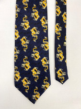 Giorgio Armani Silk Tie Navy