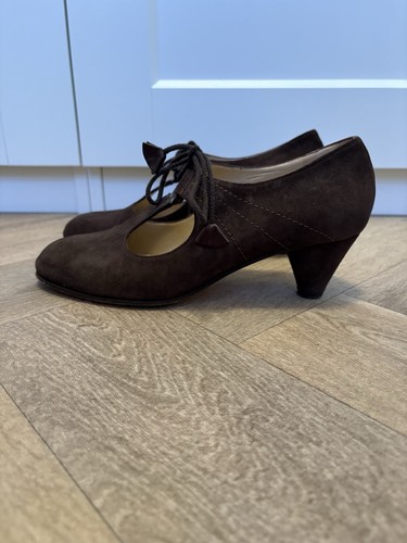 Hobbs brown suede vintage - brown,
