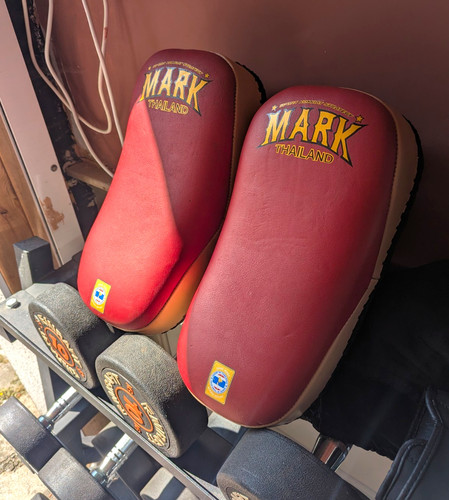 Mark muay thai kick - thai,
