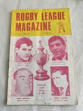 Apr 1969 Rugby League Magazine Vol 3 No 32 Salford v Castleford, Leeds Beauties
