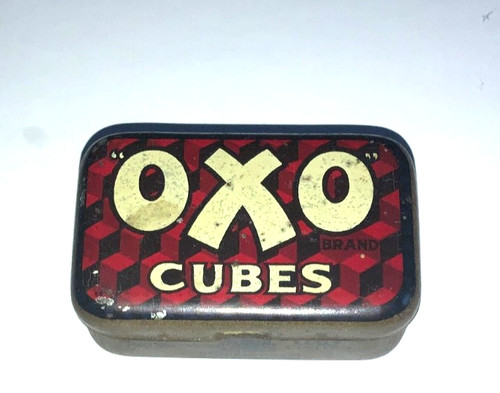Vintage oxo cubes red - cubes,