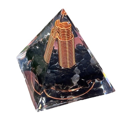 Spiral copper wire orgonite - copper,