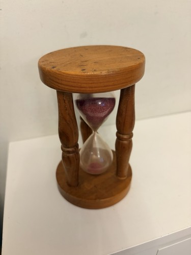 Vintage pine wooden rose - pine,