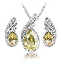 Crystal Drops Jewellery Set