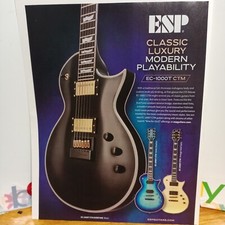 ESP  EC1000T GUITAR  PRINT AD