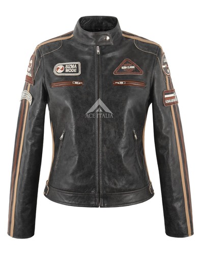Sizma ladies leather - ladies, jacket
