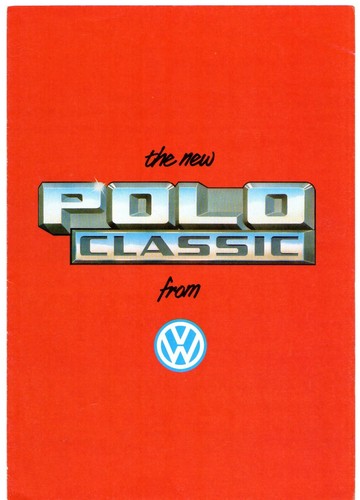 Volkswagen polo classic - volkswagen,