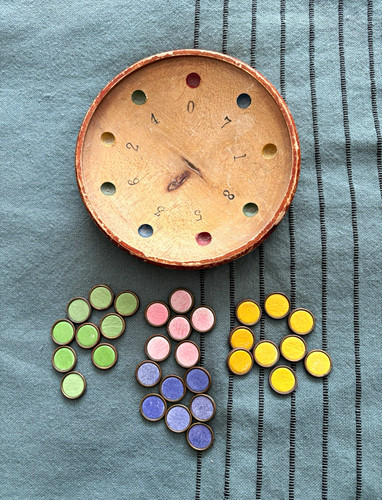 Antique spin jenny board - antique,