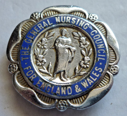 Vintage enamel badge general - enamel,