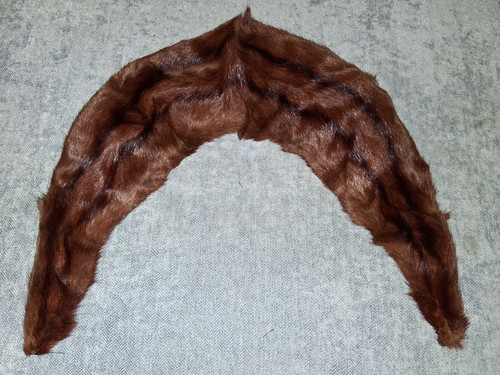 Vintage real fur collar - fur,