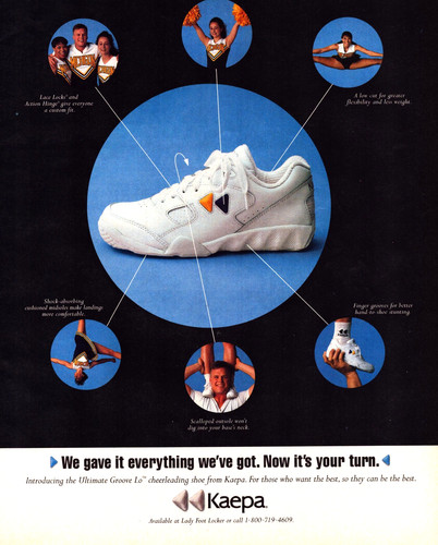 Kaepa cheerleading shoes - kaepa,