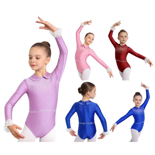 Girls skating leotard - girls, dance
