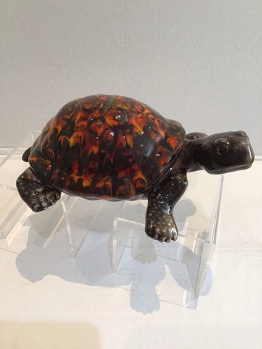 Anita harris pottery turtle - pottery,