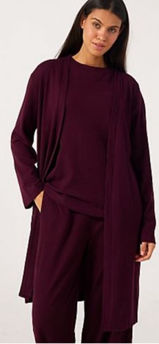 Cozee home size large burgundy - size,