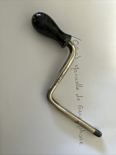 Old crank for gramophone - old,