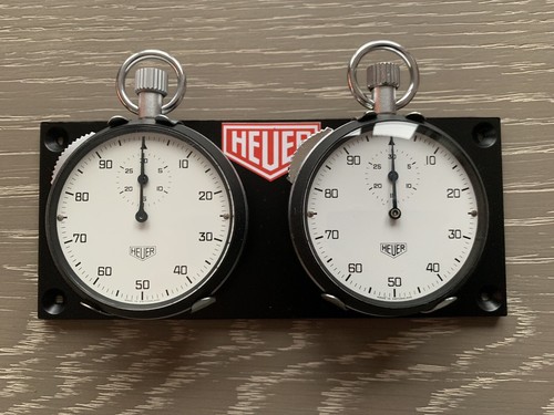 Boxed heuer stopwatch - heuer,