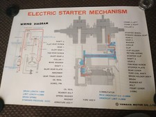 Vintage Yamaha Motorcycle