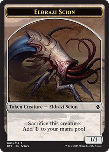 Eldrazi scion token - eldrazi,
