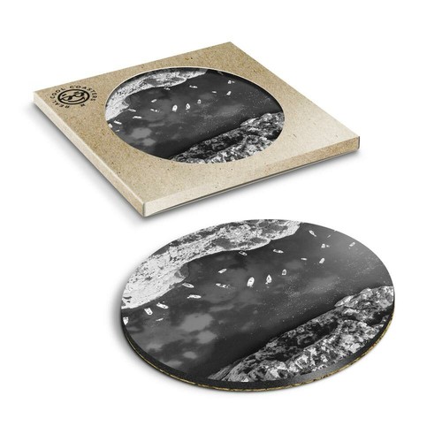 Boxed round coasters - x,
