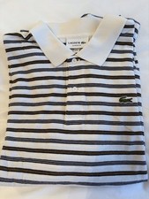 Mens Lacoste 3XL France Polo Shirt Short Sleeve Classic Fit BNWOT Striped