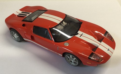 Scalextric ford red with - gt,