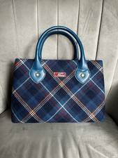 Ness Ladies Blue Tartan Wool