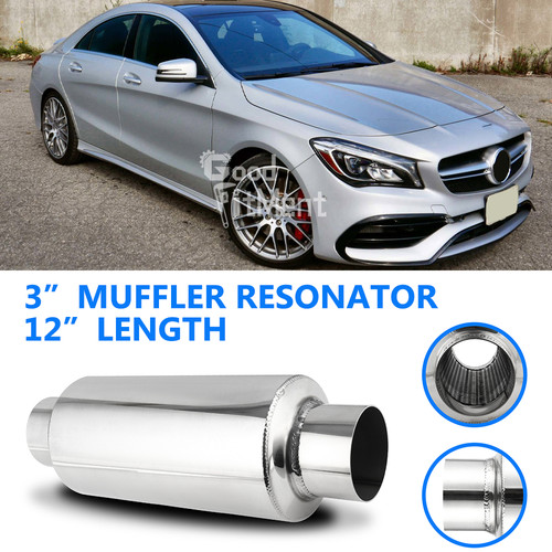 Exhaust resonator muffler - muffler, 3"