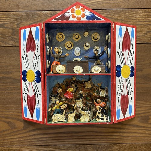 Retablo folk art peru diorama - retablo,