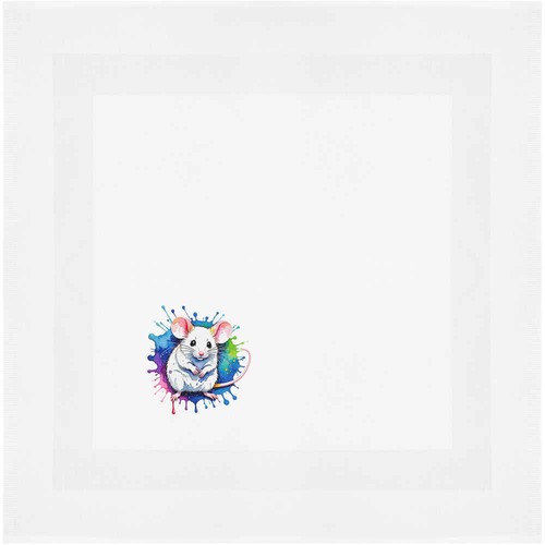 Colourful mouse napkin - 'colourful, /
