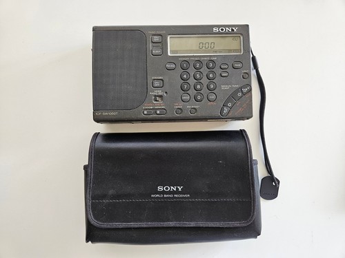 Vintage sony icf sw1000t world - icf-sw1000t,
