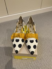 Boden Navy Polka Dot Kitten