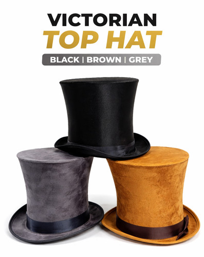 Victorian top hat fancy - victorian,