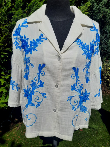 Next white with blue - white,