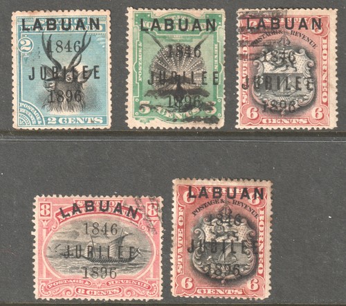 Labuan 1896 jubilee - jubilee, of