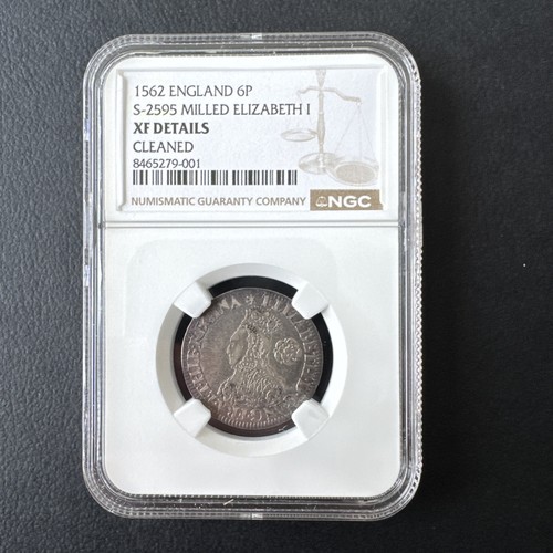 Ngc england 1562 6 pence - england, /