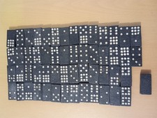 Vintage Double Nine dominoes