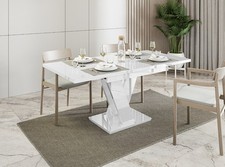 Extendable dining table - dining,